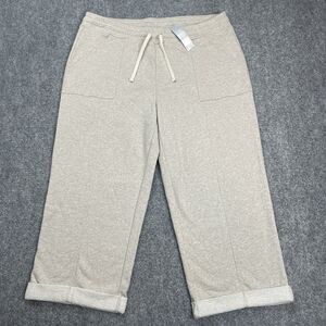 Chico's Cream Ankle Cropped Pants